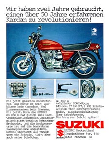 '79 GS850G ad Motorrad